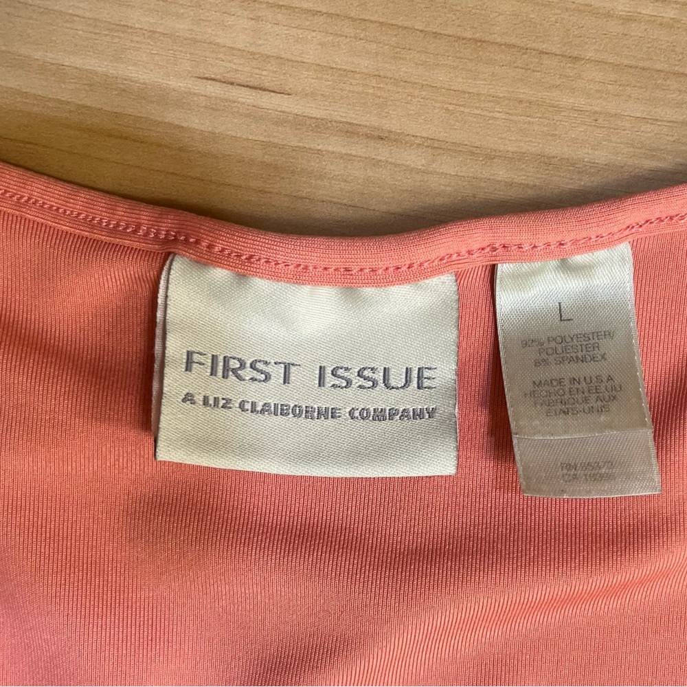VTG First Issue Pink Rhinestone Tank Top Size Large - Picture 6 of 7